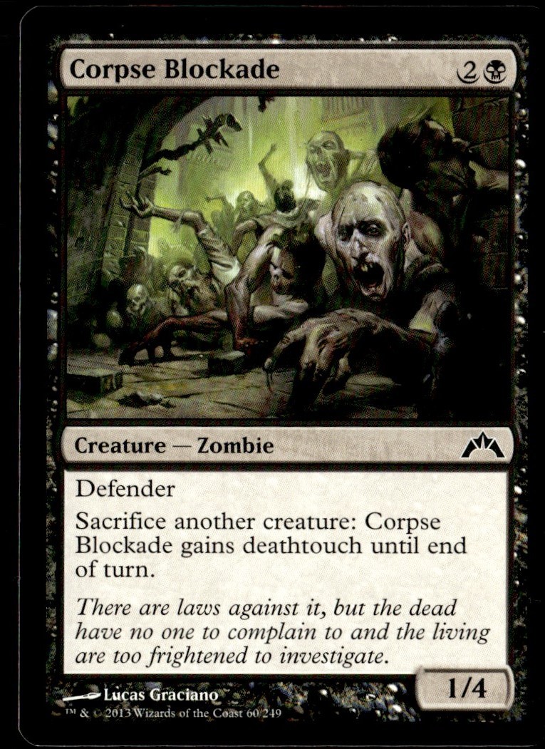 2013 Gatecrash Corpse Blockade Expansion/Common #60