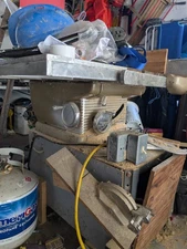 Craftsman 100 Table Saw With Base And Extension Table, Original Fence, Working