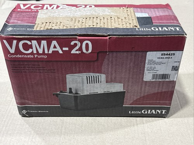 #ad Little Giant 554425 VCMA 20ULS 80 GPH Automatic Condensate Pump 115V New $39.99