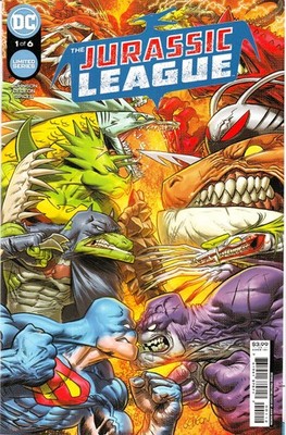 JURASSIC LEAGUE #1 (2022) PHILLIP WARREN JOHNSON 2ND PRINT VARIANT ~ UNREAD NM