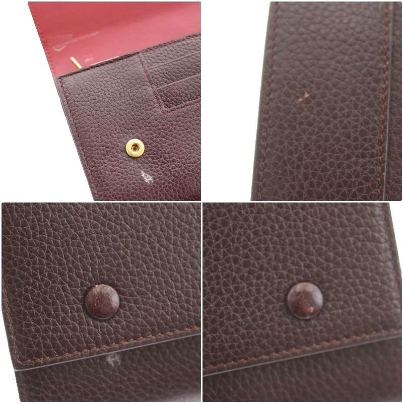 Celine Large Flap Multi-Function Wallet Leather B… - image 8
