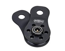 Winch Snatch Block 22000lbs10t Max Load Heavy Duty Rope Black