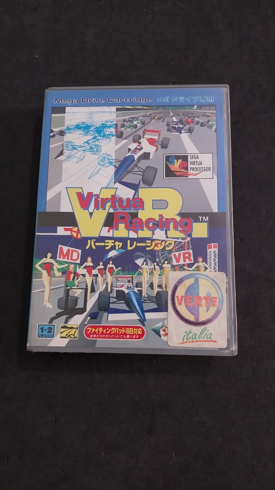 VIRTUA RACING SEGA MEGADRIVE JAPON USAGÉ COMPLET