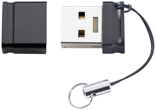 Intenso Slim Line - Flash Drive 8 GB - USB 3.2 Gen 1x1, Black