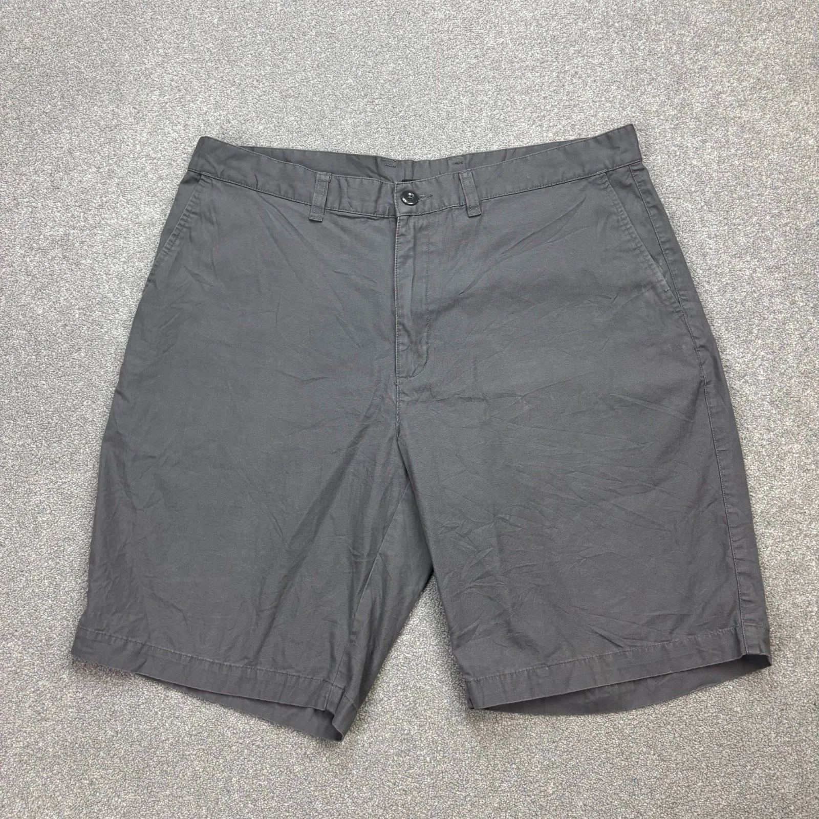 Patagonia Shorts Adult W36 Grey 10" Inseam Canvas Hiking All-Wear Trail Men*