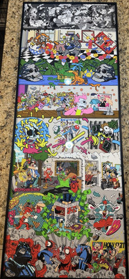   **DEAL DISTRICT X   Matt Gondek  TOTAL RECALL  Triptych Middle Panel   