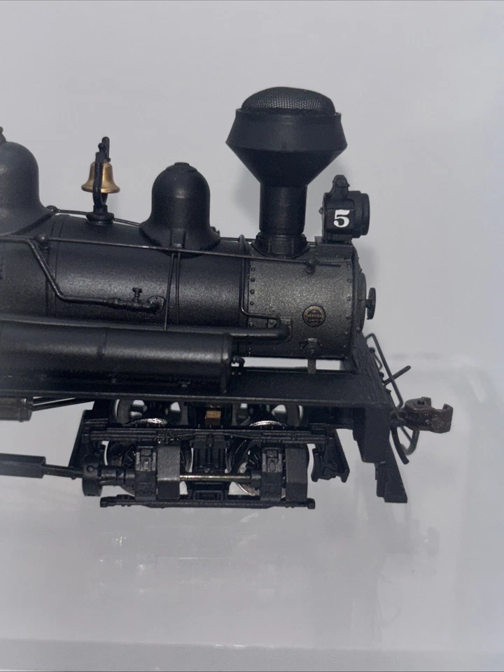 Bachmann 81903 HO Greenbrier & Elk River 80-Ton Wood Cab Three Truck Steam Shay - Image 3 of 4