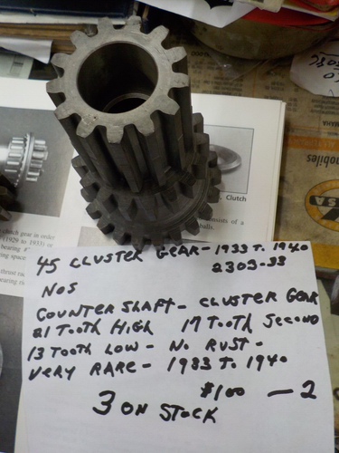 45 Cluster Gear, 1933 to 1940, 2303-33 - Foto 4 di 5