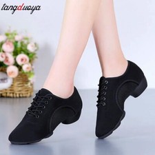 Men Latin Dance Shoes Women Profesional Practice Teacher Dance Shoes Sneakers