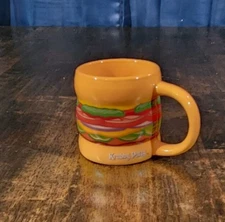 SpongeBob SquarePants Crabby Patty Coffee Tea Mug 2021 Viacom International Inc.