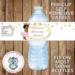 baby shower bottle favours