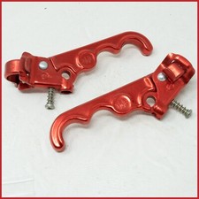NOS WEINMANN 1300 RED BRAKE LEVERS VINTAGE ROAD RACING BICYCLE BMX OLD SCHOOL