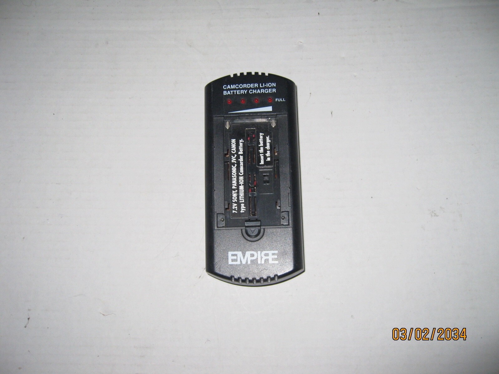 Empire Camcorder LiI-ION Battery Charger VBC-LIN  T10-image