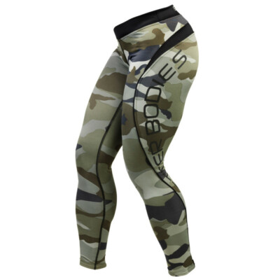 Better Bodies Camo long tights (110704) Damen Leggings Sporthose Fitness Hose