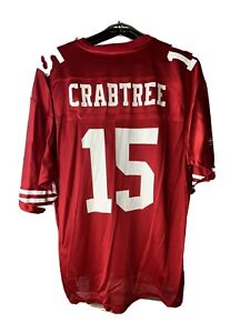 San Francisco 49ers Michael Crabtree #15 Reebok Jersey Size XL | eBay