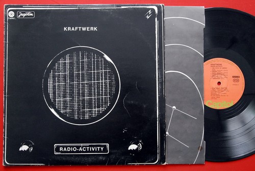 KRAFTWERK RADIO-ACTIVITY W/INNER 1976 KRAUTROCK SYNTH-POP RARE EXYUGO LP