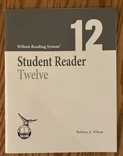 Student Reader Twelve 12 Wilson Reading System 2008 3rd Ed. ISBN 9781567780789