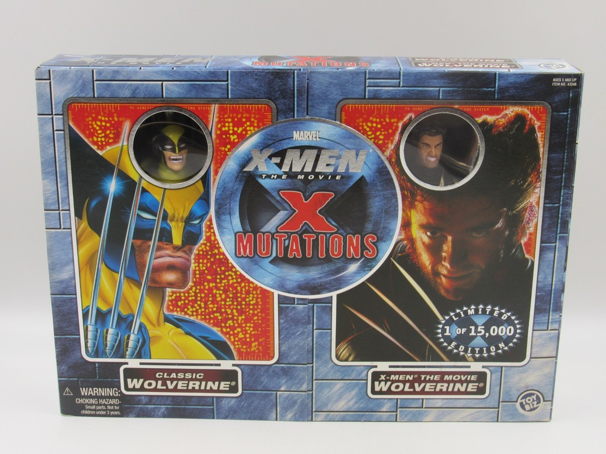 X-MEN THE MOVIE X MUTATIONS ウルヴァリン Marvel X-Men The Movie X-Mutations Wolverine 2 Pack Toy Biz