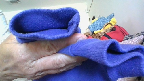 Adidas Hoodie CUTE Soft Girls Sz 5 Purple Sweater Zip-Up Pockets Stars GOOD COND - Picture 13 of 14