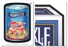 2024 TOPPS WACKY PACKAGES - PROWRESTLE SOUP ~ STICKER~PUZZLE #10 ~ MINT!!