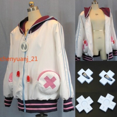 Hyperdimension Neptunia Neptune Game Cosplay Costume Halloween Perform Costumes