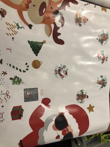 2 sheets Merry Christmas wall decals freepost acc548 - Picture 3 of 3