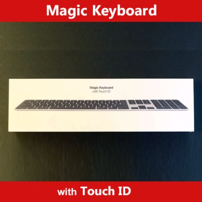 キーボード Magic Keyboard with Touch ID Black A2520 Apple Magic Keyboard with Numeric Keypad & Touch ID | Black Keys