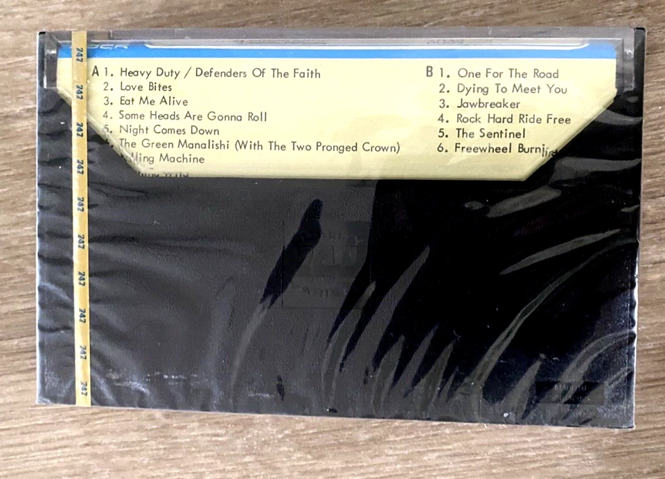 Judas Priest Defenders Of Faith Sealed Cassette Tape 80s Collectors Rock Metal - Image 2 of 4