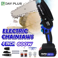 Brushless ChainSaw Pruning Saw Electric Portable 4 inch Mini ChainSaw Power Tool