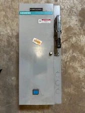 Siemens SCFB11 Combination Motor Controller 30 Amp 480 Vac NEMA Size 0