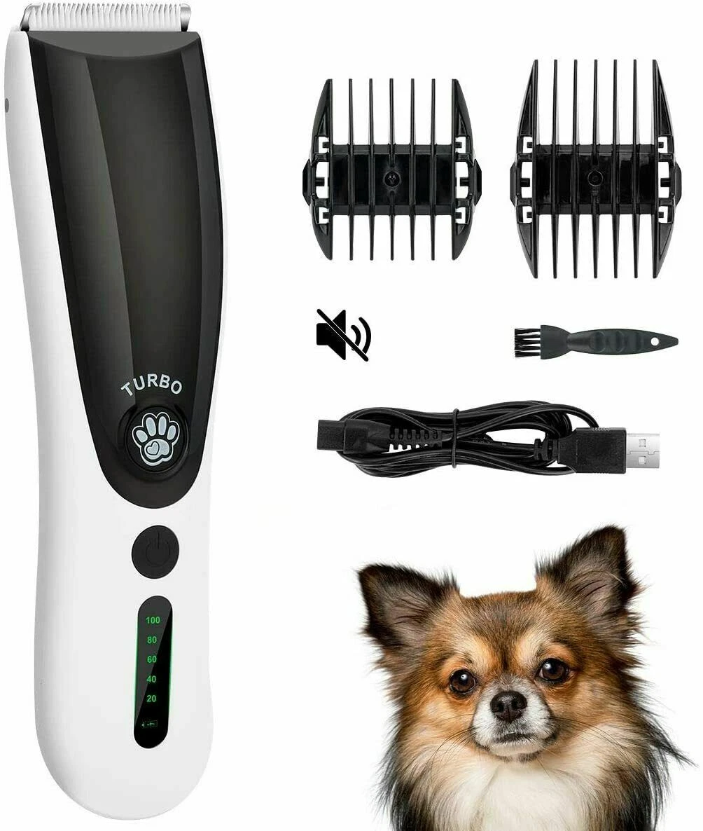 NEW* AROUIT Pro Pet Grooming Kit, Cordless Rechargeable Dog/Cat Trimmer/Shaver