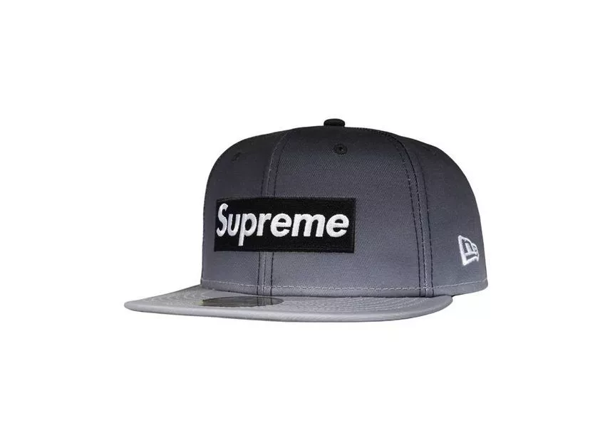 Logo boîte dégradé suprême nouvelle époque noir