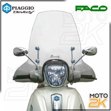 PARABREZZA PARAVENTO FACO CON ATTACCHI PER PIAGGIO BEVERLY IE 125 300 350