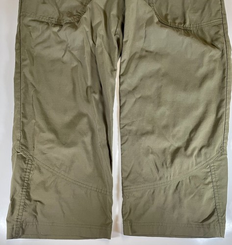 Prana Pants Womens Small Brown Cropped Hiking Outdoor Waist 32” - Picture 2 of 7