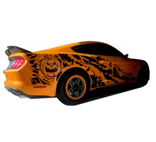 Halloween Pumpkins For Ford Mustang 2014 -2023 Graphics Decals Stickers Design Halloween Pumpkins For Ford Mustang 2014 -2023 Graphics Decals Stickers Design