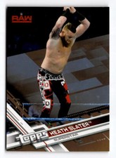 2017 Topps WWE Then Now Forever : Bronze Heath Slater 123 Pro Wrestling Card