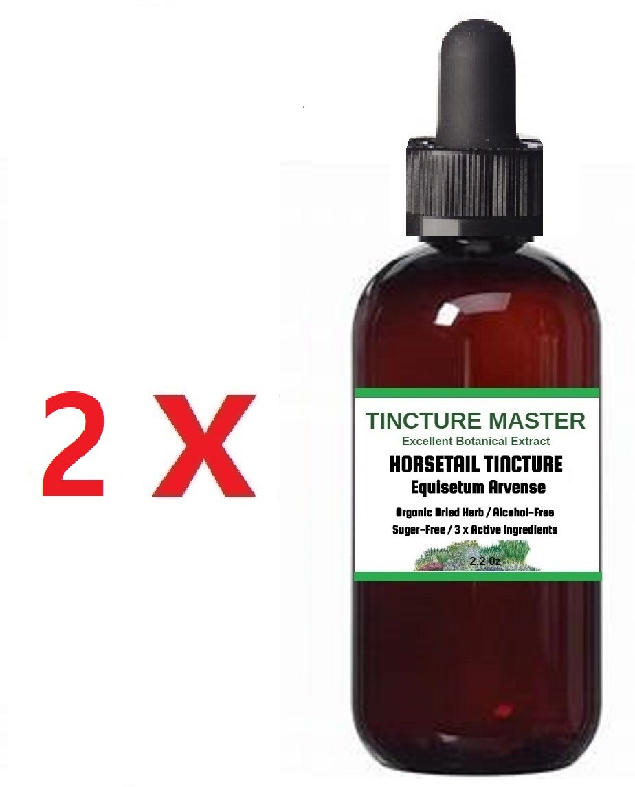 *Best Organic Horsetail/Equisetum Arvense TinctureExtract 3x active