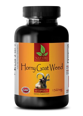 Natural Vitality - HORNY GOAT WEED - Energy Boost 1 Bottle 60 Capsules