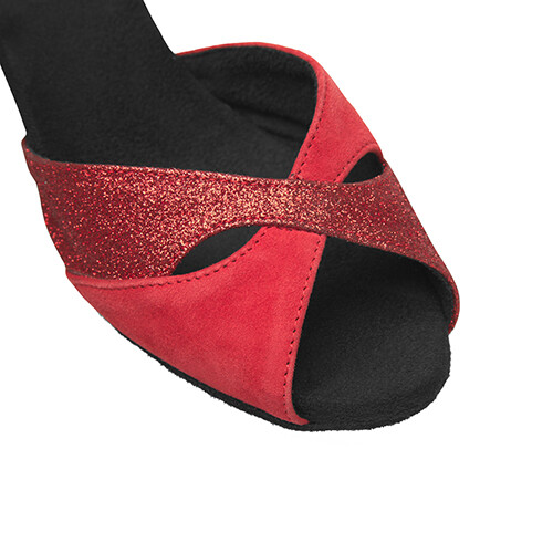 Tanzschuhe Damen Latein Tango Show Turnier Tanz Schuhe Rumpf Premium Line 9405 - Bild 7 von 8