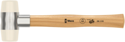 Wera 000330, 101 Soft-faced hammer with nylon head sections, # 6 x 51 mm