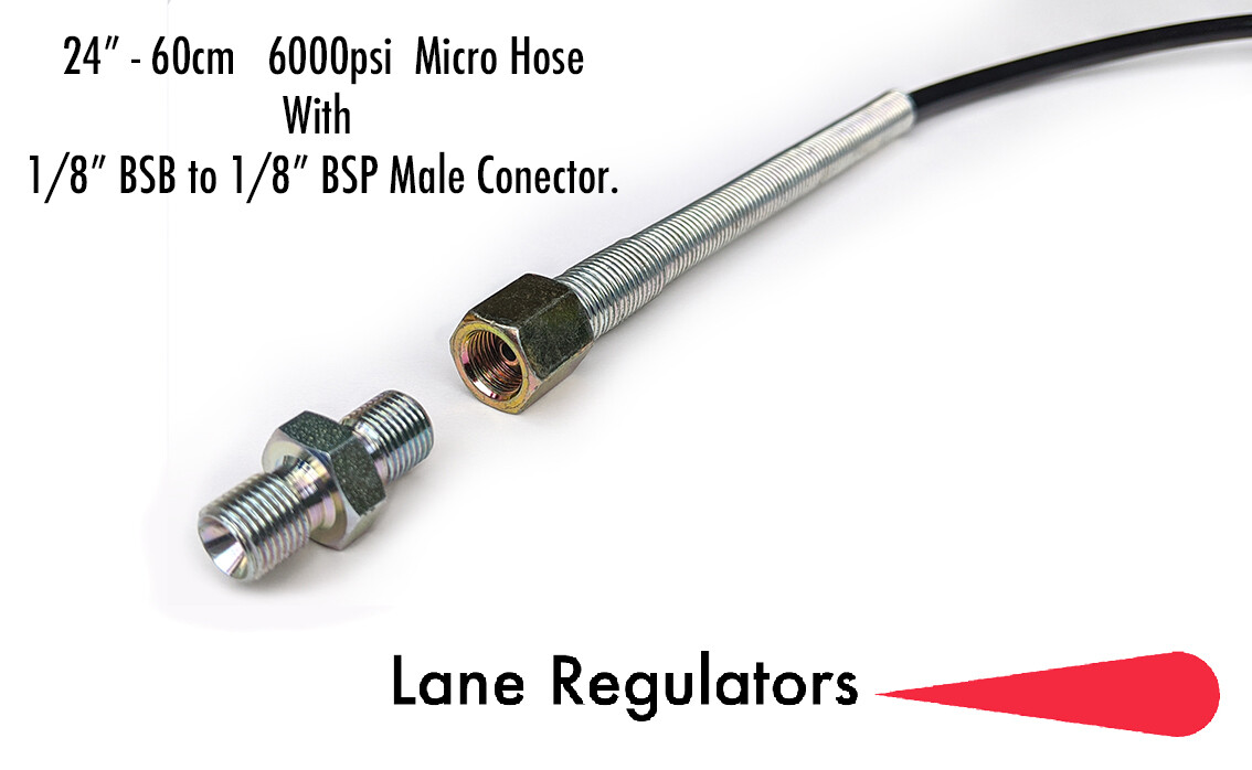 Micro Bore Hose Air Rifle Filling 60cm24" 400bar for Stirrup Pump Dive