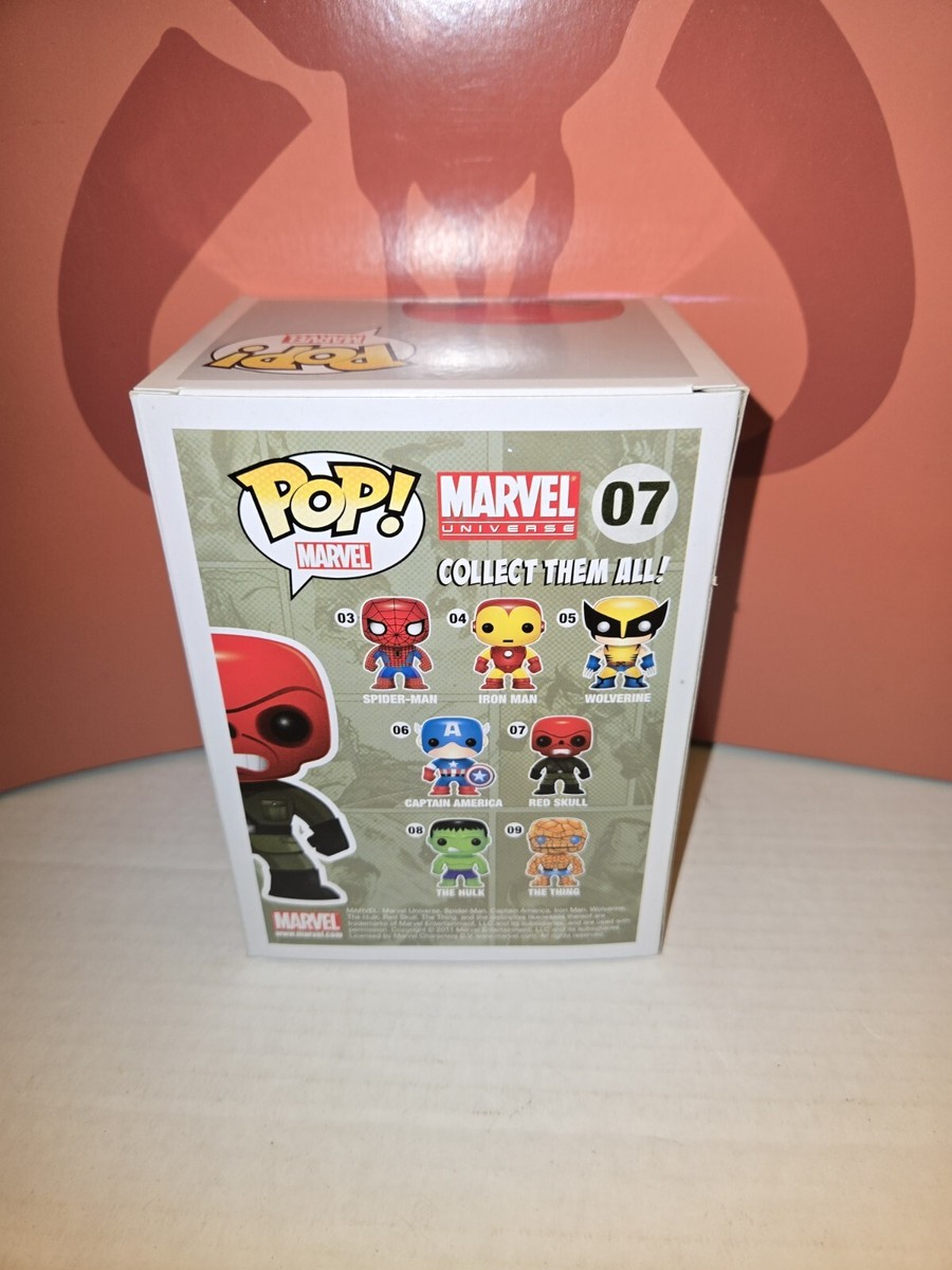 Marvel #0007 Funko POP! Red Skull | eBay