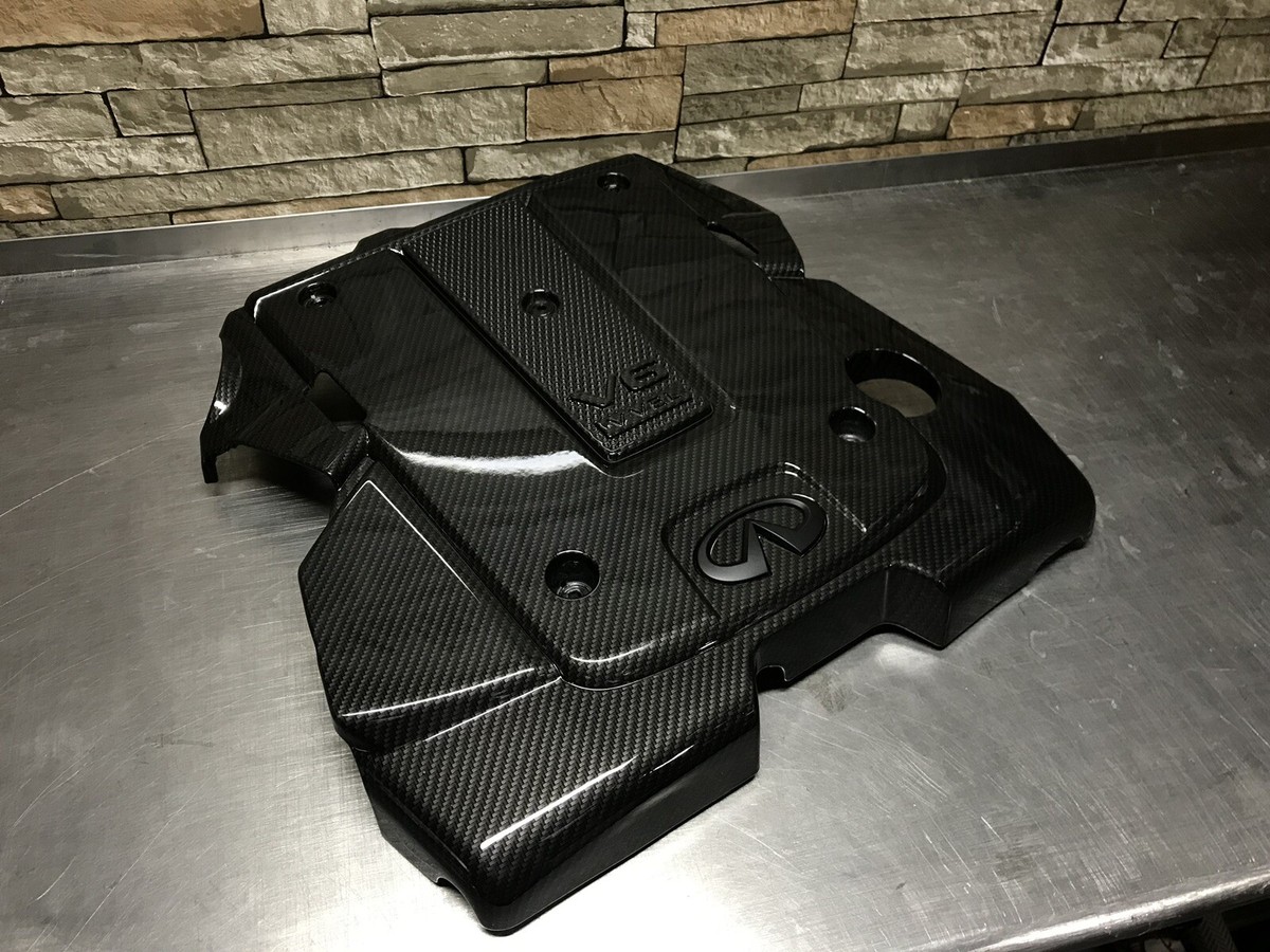 2008-2013 Infiniti G37 Q50 Carbon Engine Cover Coupe Sedan