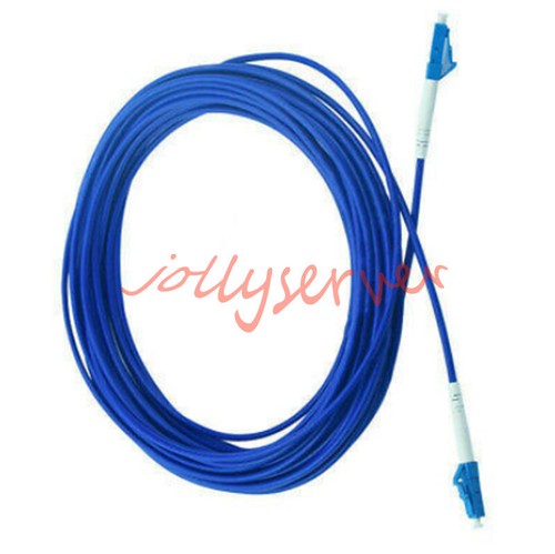 5M Armored Kabel Glasfaser Patch Kabel LC Zu LC Sm 9/125 3.0mm Einzel Core