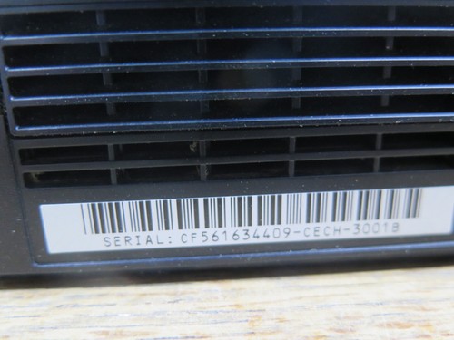 Sony PlayStation 3 Slim PS3 Console Nera CECH-3001B - Foto 3 di 7