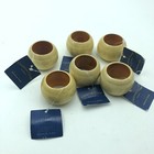Charter Club New Summer Home 6PC Set Fruit Napkin Rings w Original Box 1999