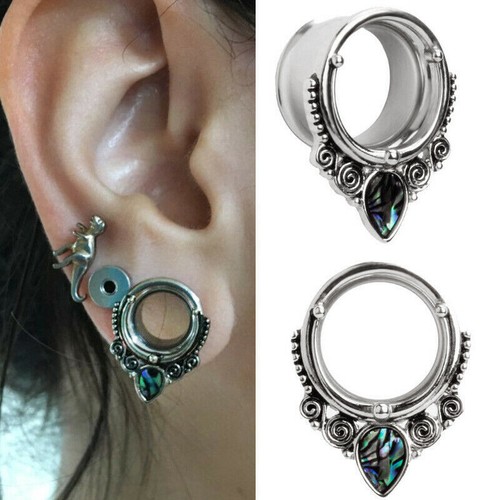 2x Tribal Ear Gauge Expander Ear Tunnel Plug Shell Piercing Earring Body Jewelry Ebay 2x Tribal Ear Gauge Expander Ear Tunnel Plug Shell Piercing Earring Body Jewelry Ebay