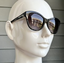 Nine West NW583S-001 Black Cat Eye Sunglasses 135-57-17