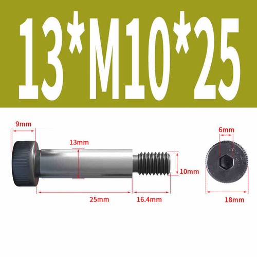 Shoulder Screws Allen Bolt Thread Socket Head High Tensile 12.9 M5 M6- M16 Steel - Picture 103 of 166