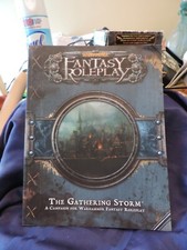 WARHAMMER FANTASY ROLEPLAY BOOK THE GATHERING STORM WARHAMMER CAMPAIGN GUIDE